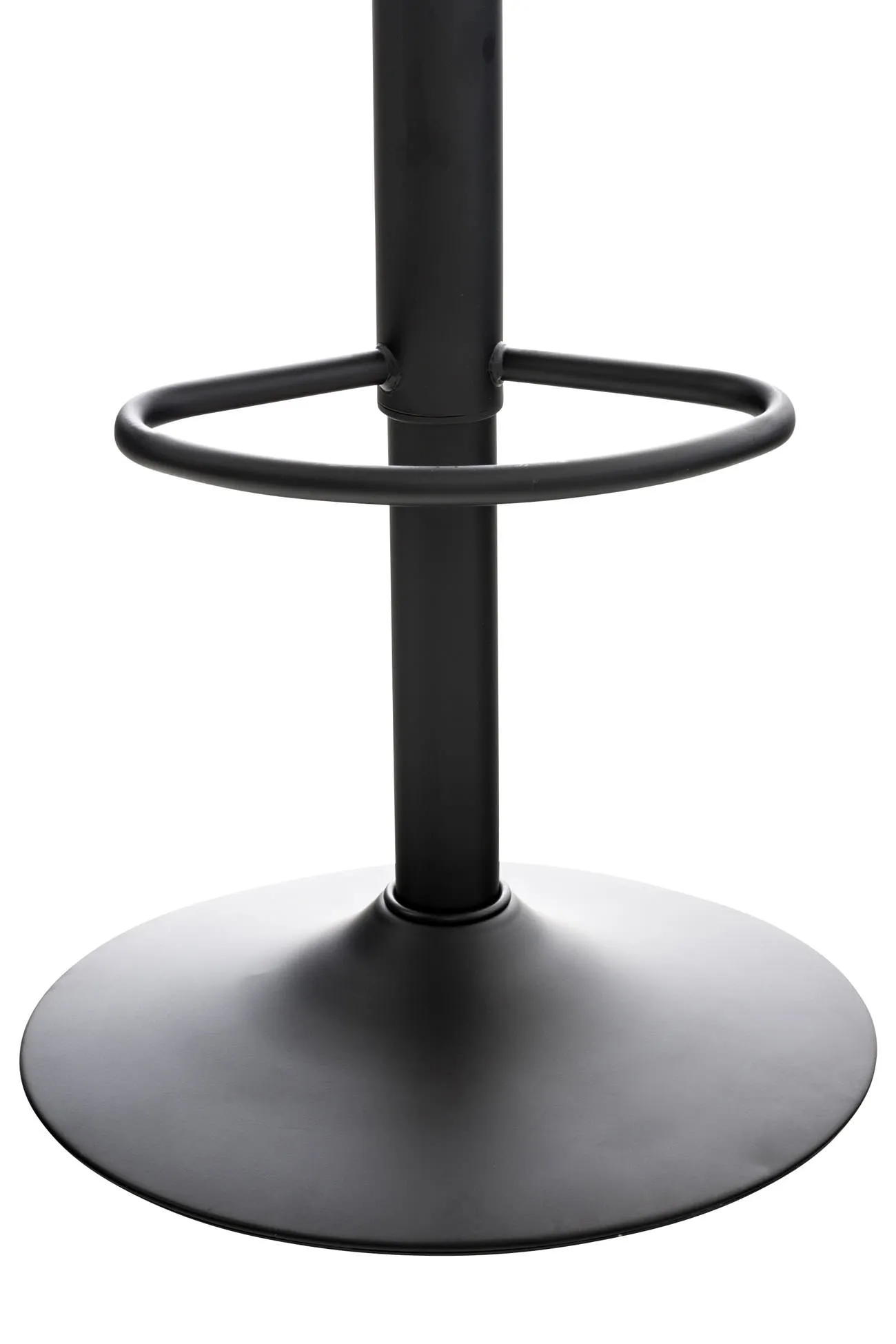 Barhocker Almada 81-102x44x45 cm schwarz