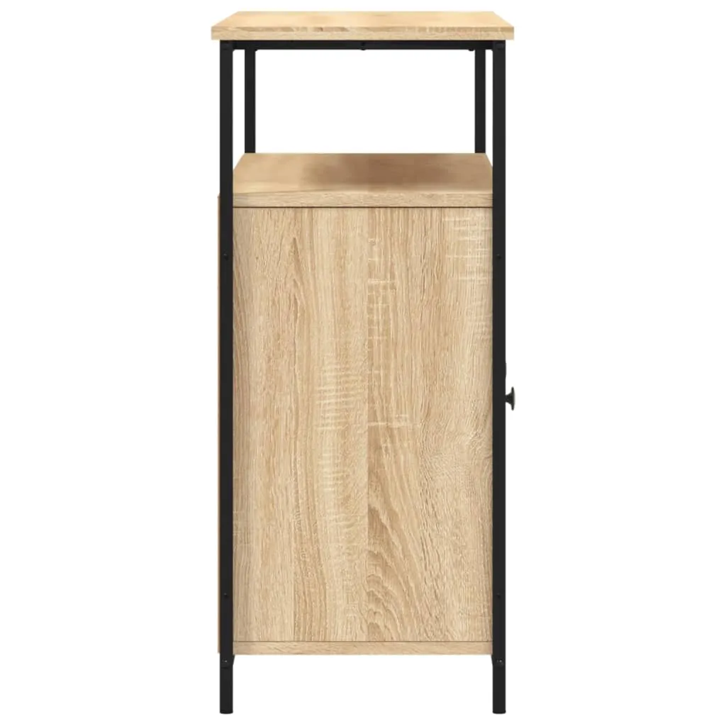 Klassisches Sideboard 100 x 35 x 80 cm in Sonoma-Eiche