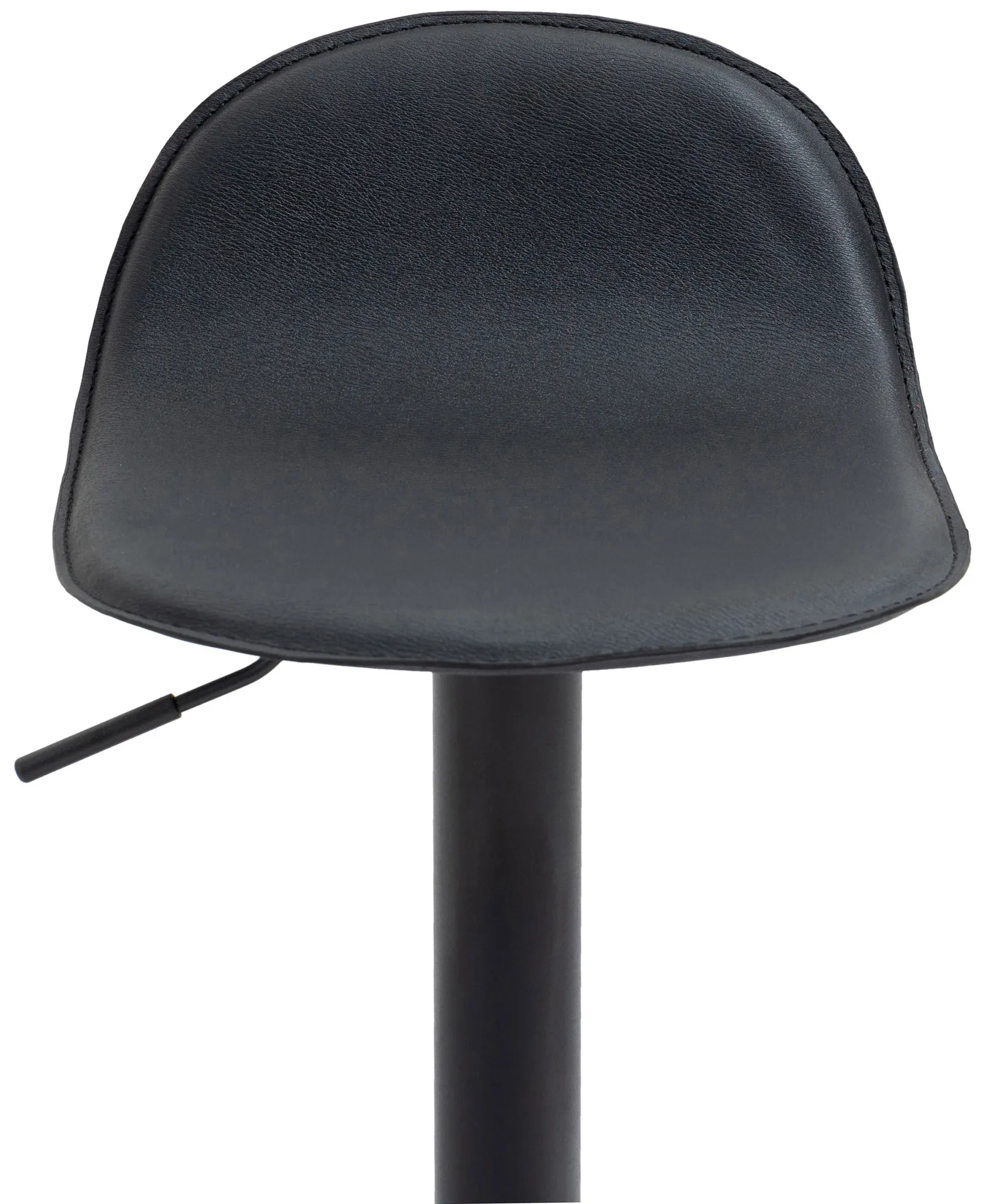 Barhocker Lana V2 94 cm Schwarz Kunstleder