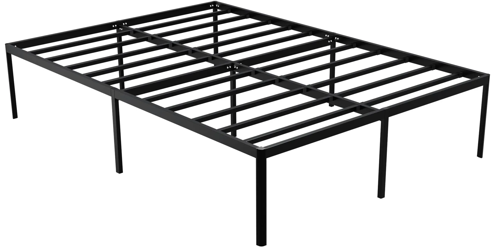 Metallbett Hamlin 140 x 200 cm schwarz