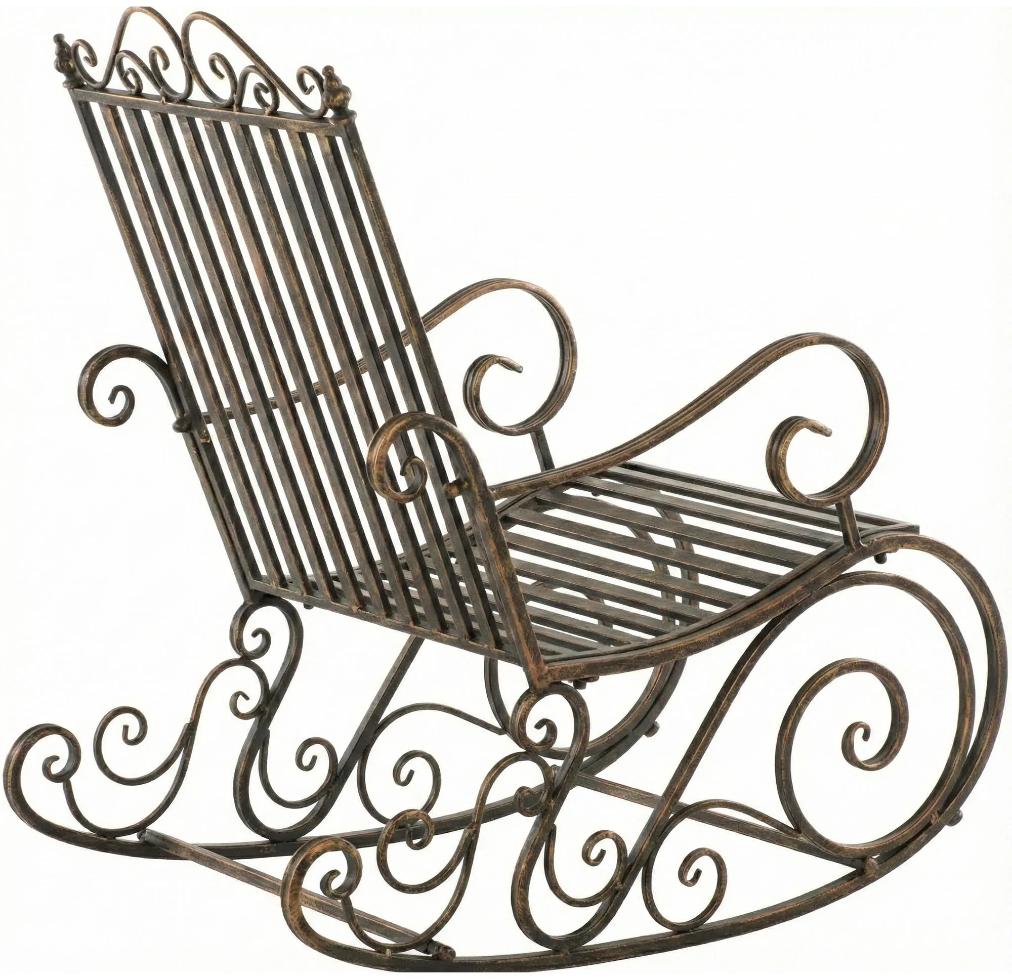 Schaukelstuhl Smilla 94x56x90 cm Bronze