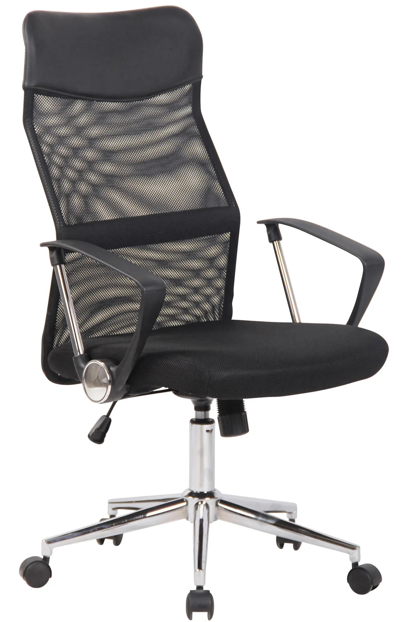 Bürostuhl Korba 108-118x60x64 cm schwarz