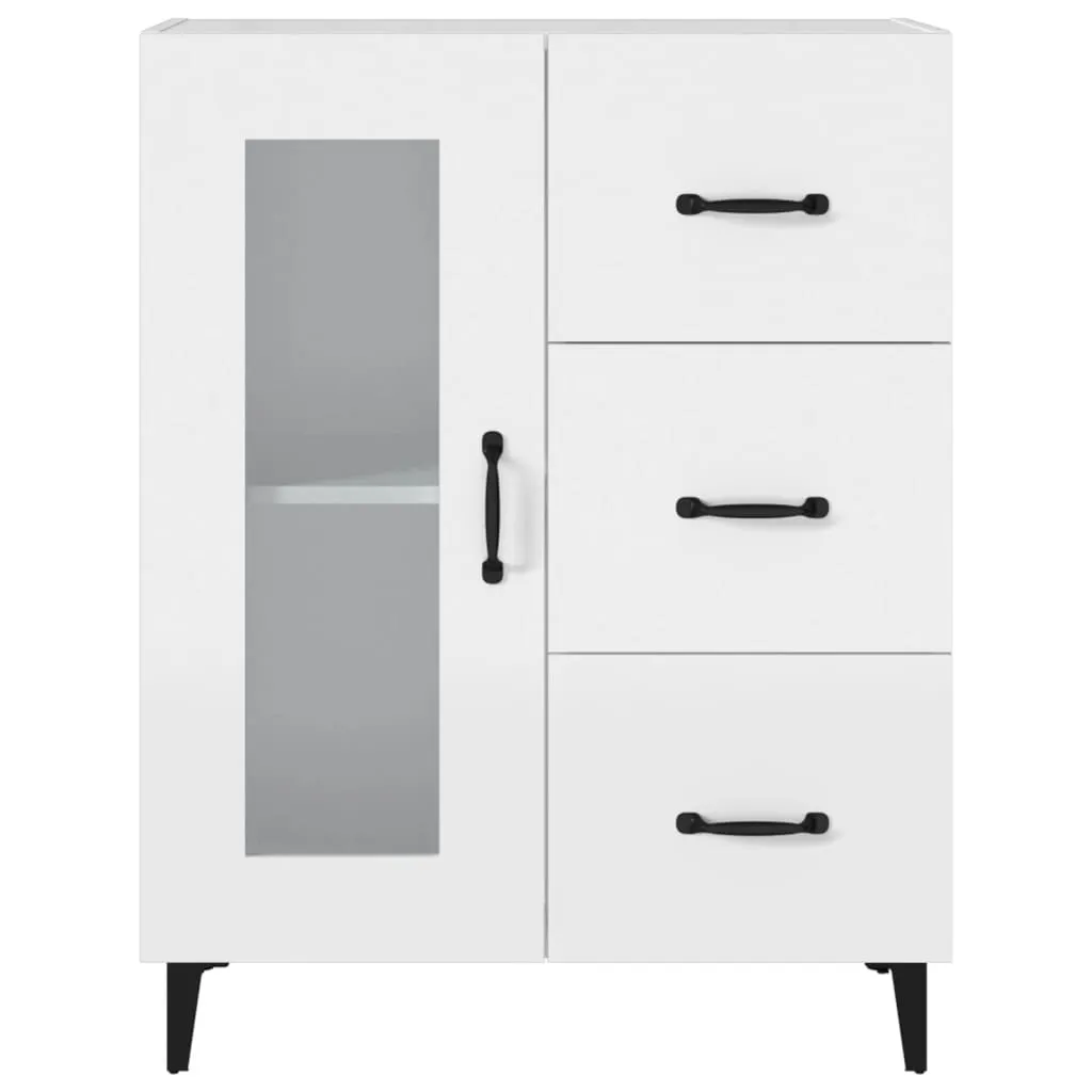 Praktisches Sideboard in Weiß 69,5 x 34 x 90 cm