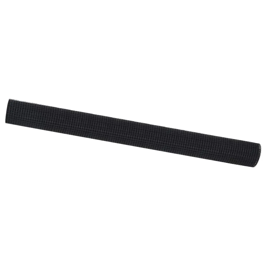 Geschweißter Drahtzaun 5000 x 150 cm Grau für Außenbereich