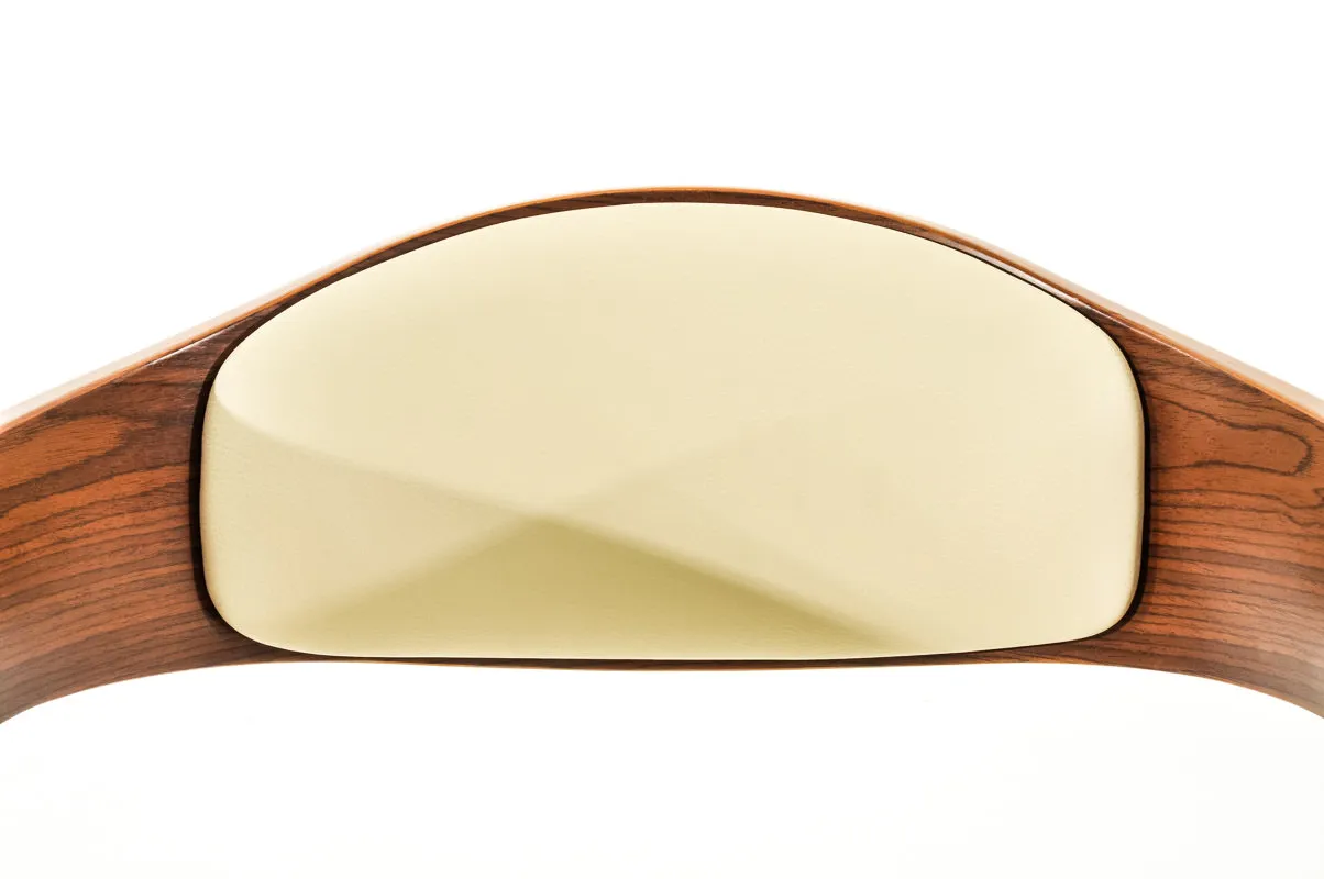 Barhocker Set Kingston 88x50x48 cm walnuss/creme