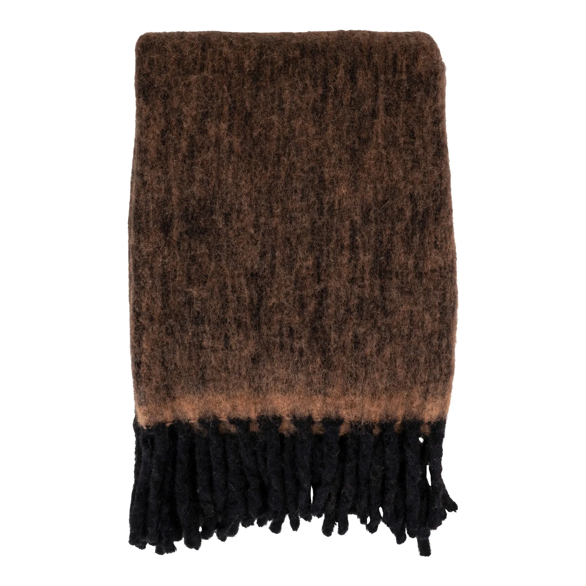 tinkaro Plaid Carmel 55% Wolle, 30% Acryl, 15% Nylon Braun