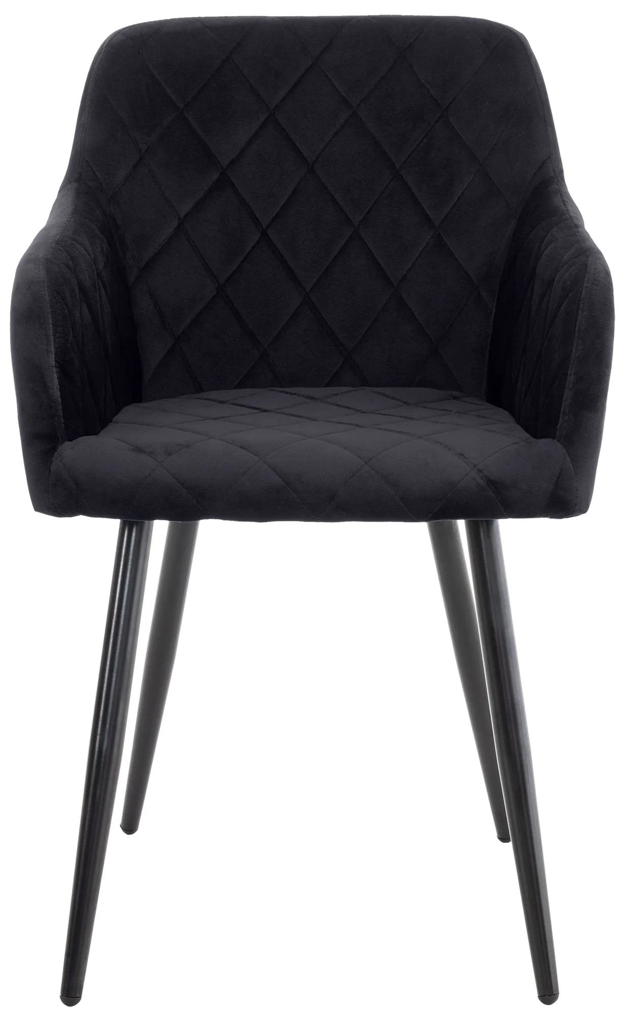 Esszimmerstuhl Shila 84x47x44 cm schwarz