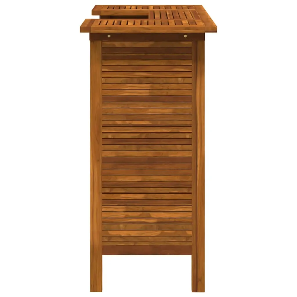 Bartisch 110x50x105 cm Massivholz Akazie