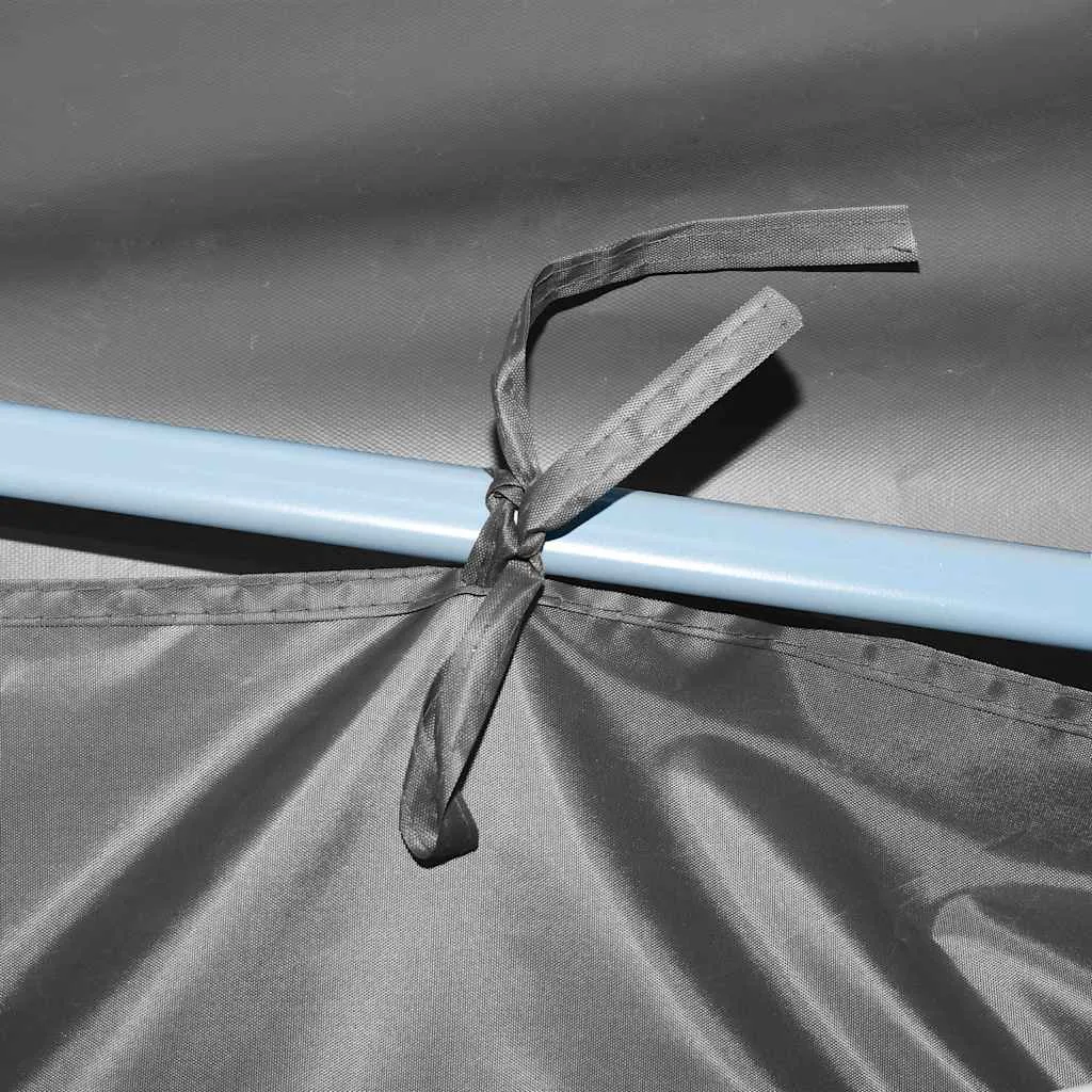 Faltbares Partyzelt Anthrazit 870x291x315 cm mit UV- und Wasserbeständigem Dach