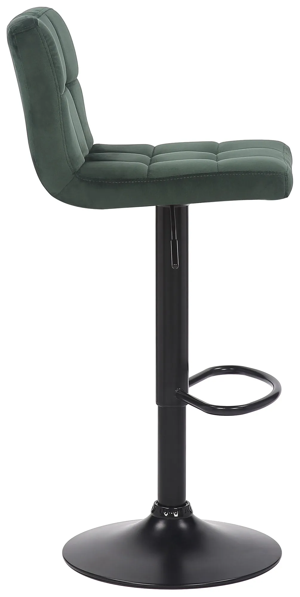 4er Set Barhocker Feni 40x40x85 cm grün