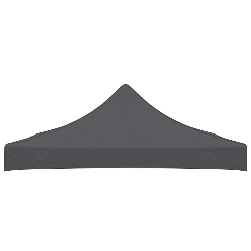 Robustes Zelt-Dach 4,5 x 3 m in Anthrazit für Outdoor-Schutz