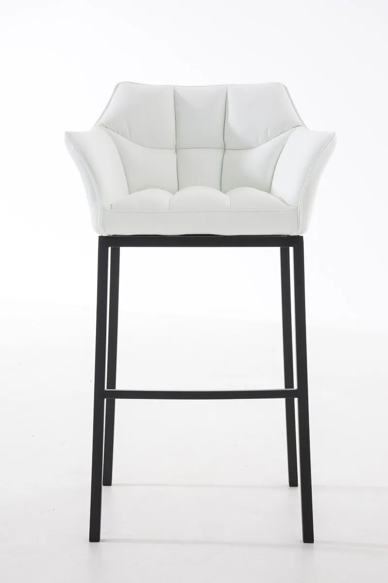 Barhocker Damaso 110x64x48 cm weiß
