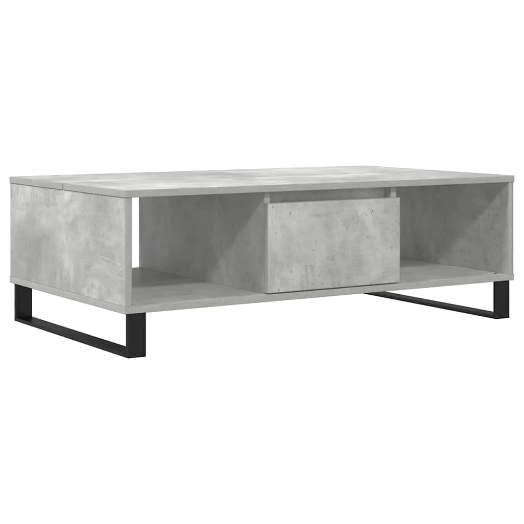 Couchtisch Betongrau 104x60x35 cm Holzwerkstoff