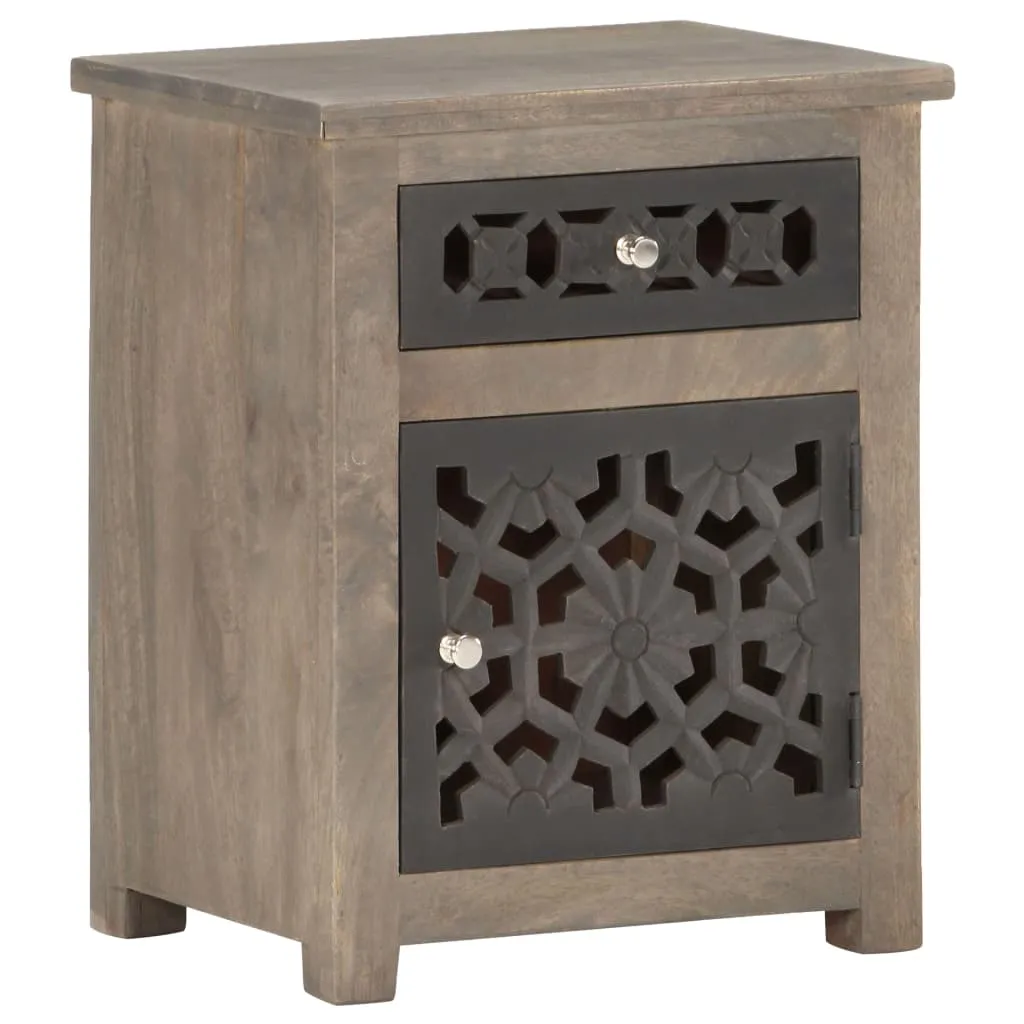 Nachttisch 40x30x50 cm Mango Massivholz