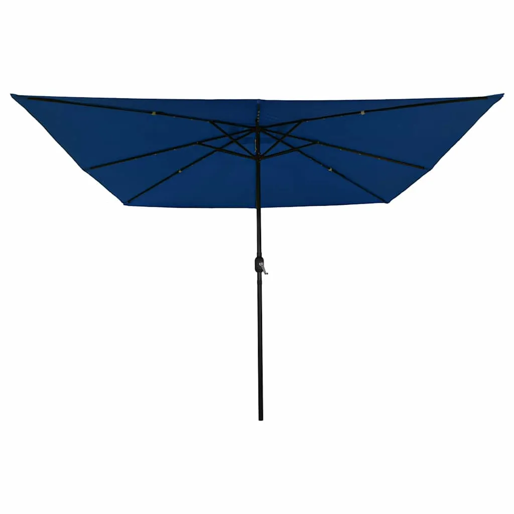 Garten-Sonnenschirm Azurblau 295 x 295 x 245 cm