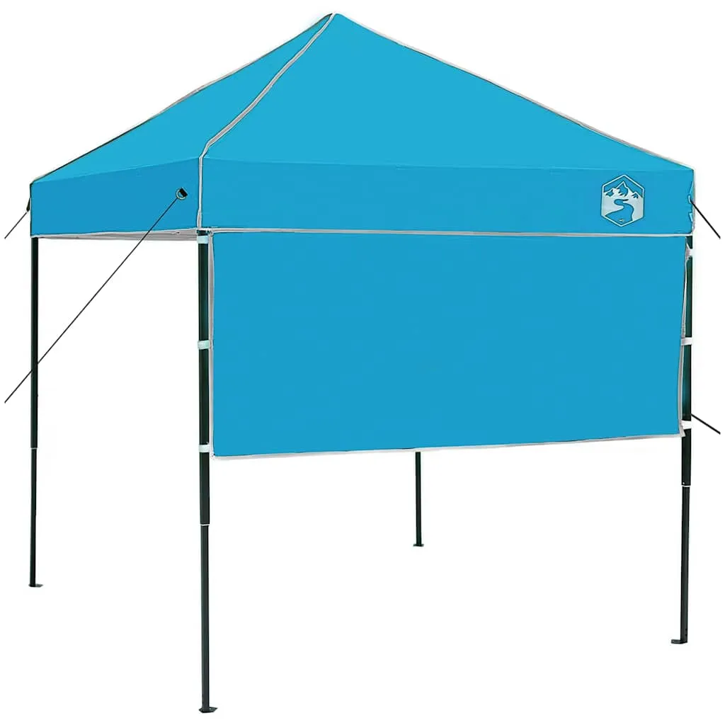 Pop-up Himmelzelt 194x194x251 cm Blau - wetterfest und höhenverstellbar