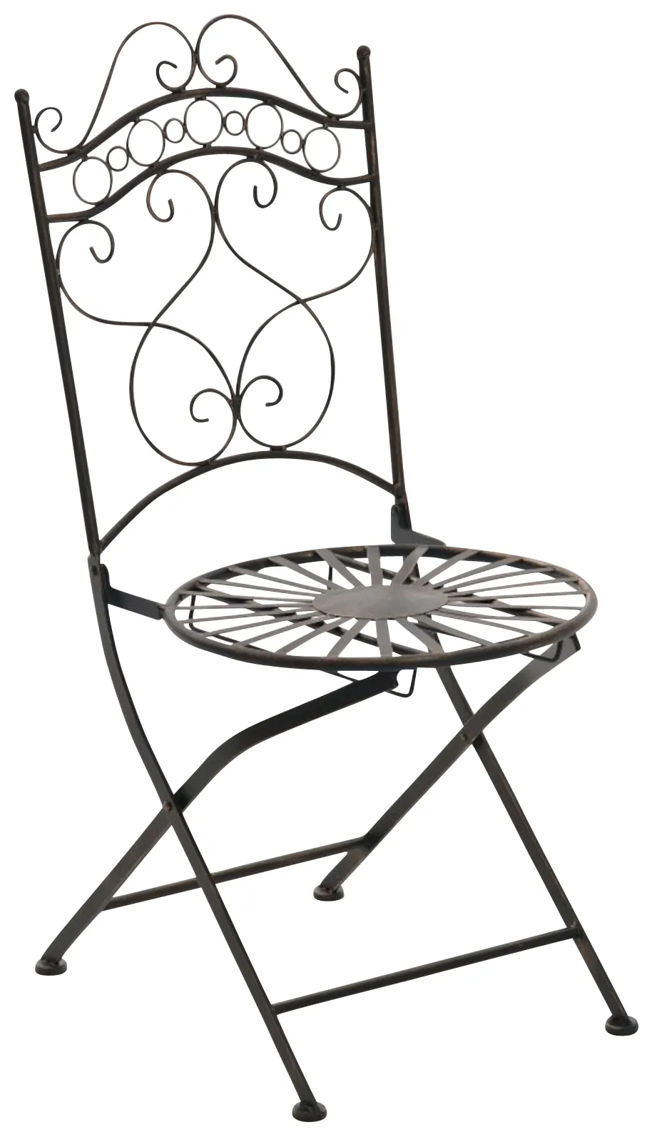 2er Set Stühle Indra 92x40x50 cm Bronze
