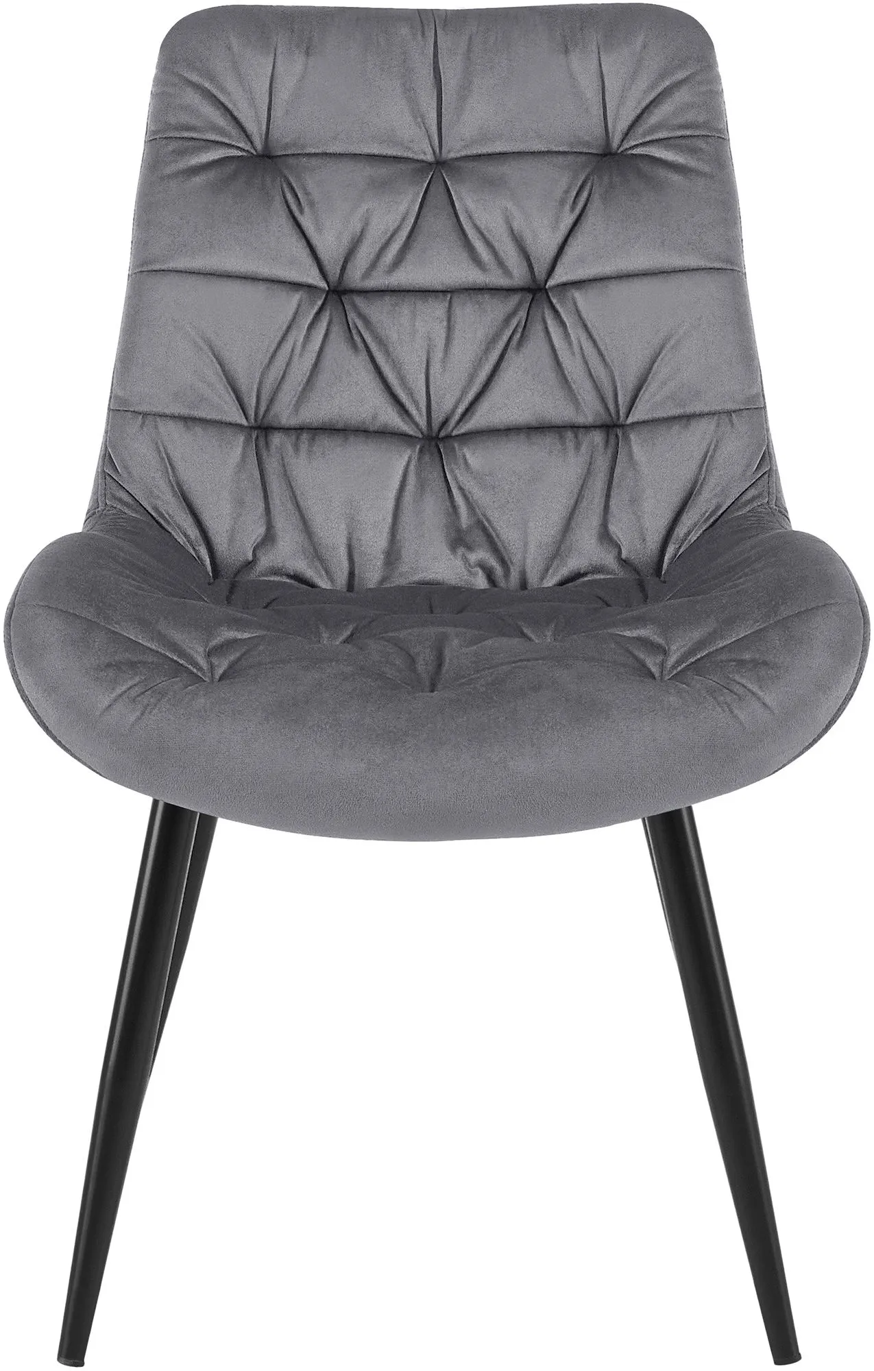 Esszimmerstuhl Rossford 85x56x63 cm dunkelgrau