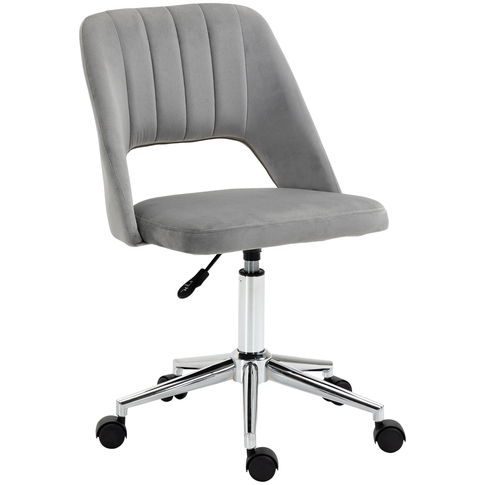 Ergonomischer Bürostuhl Grau 49B x 60T x 79-91H cm