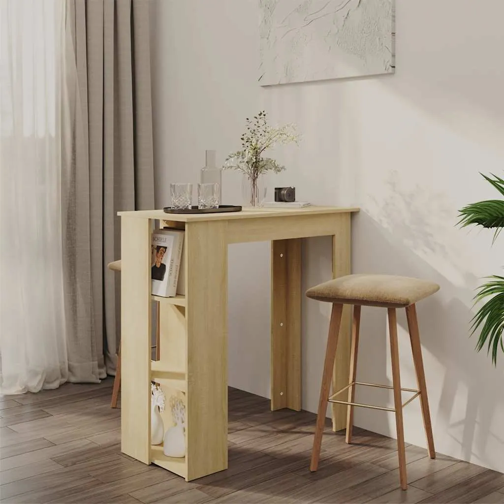 Moderner Stehtisch Sonoma-Eiche 102 x 50 x 103,5 cm