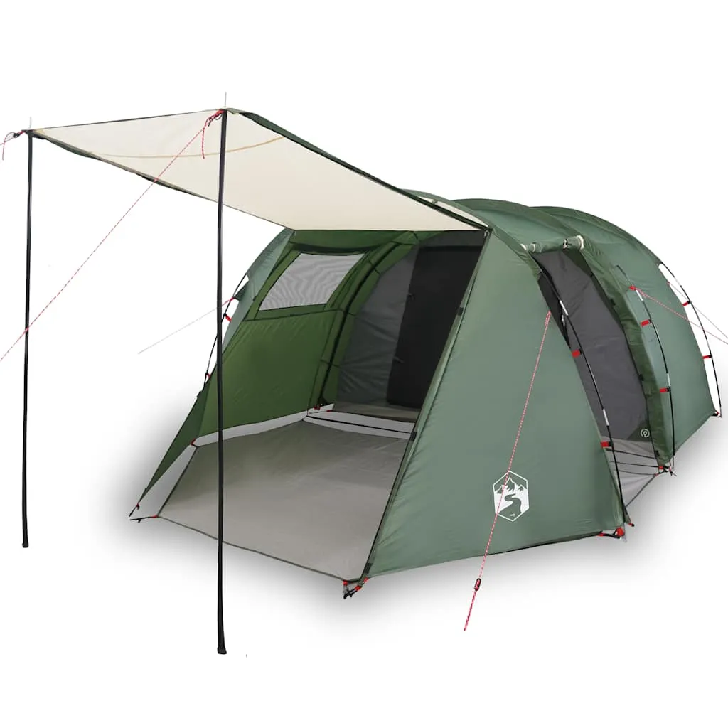 Campingzelt Grün 210x240x143 cm Innenzelt, 420x260x153 cm Außenzelt