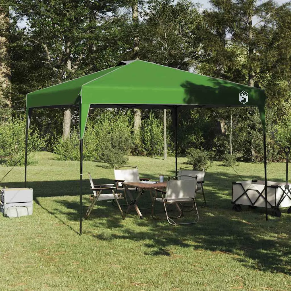 Pop-up Pavillon Zelt 290x290x251 cm Grün für Outdoor-Events
