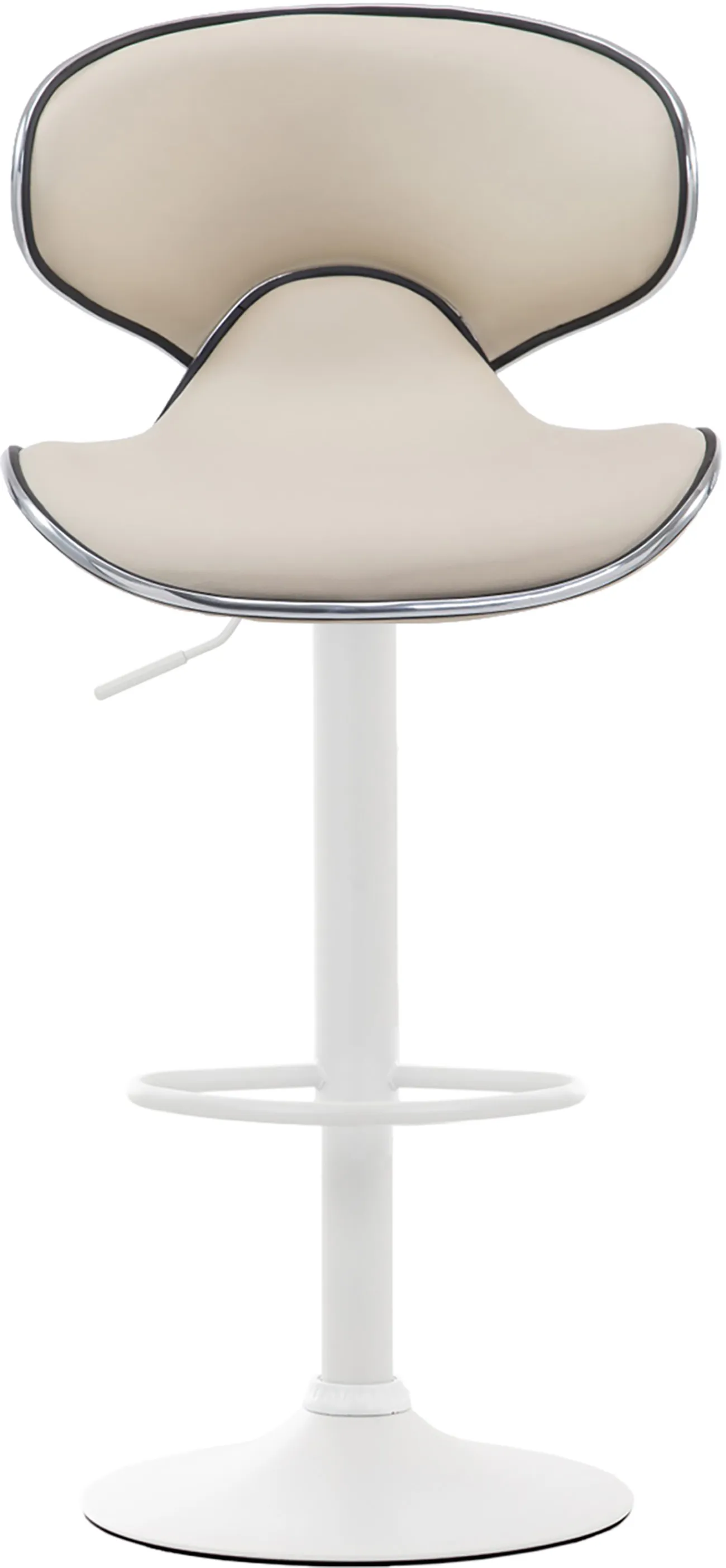 Barhocker Las Vegas V2 88-108x46x49 cm creme