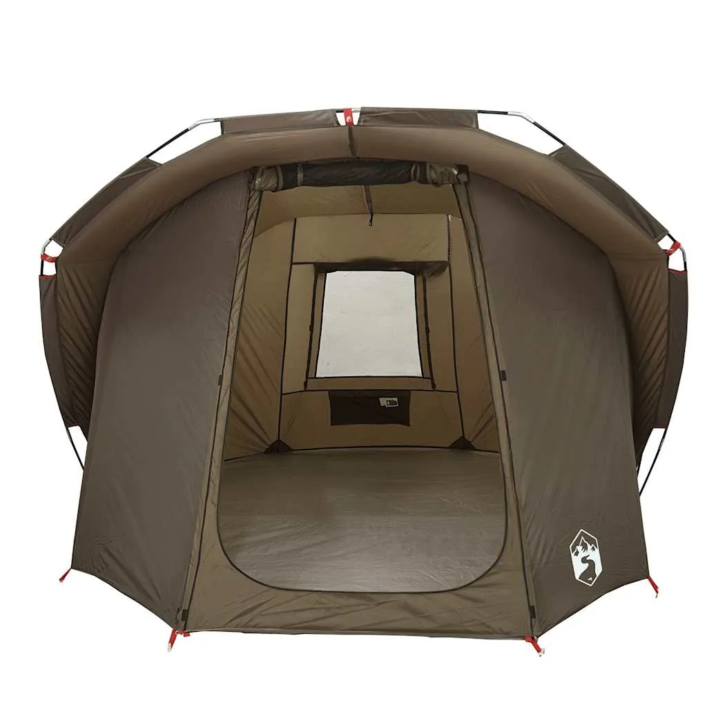 Angelzelt Campingzelt 260x276x179 cm Braun wasserdicht