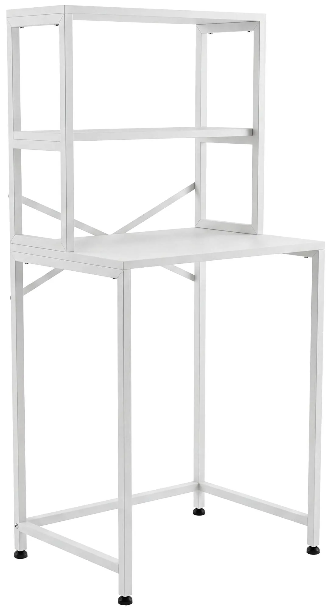 Waschmaschinenregal Torbay 68x50x155 cm weiß