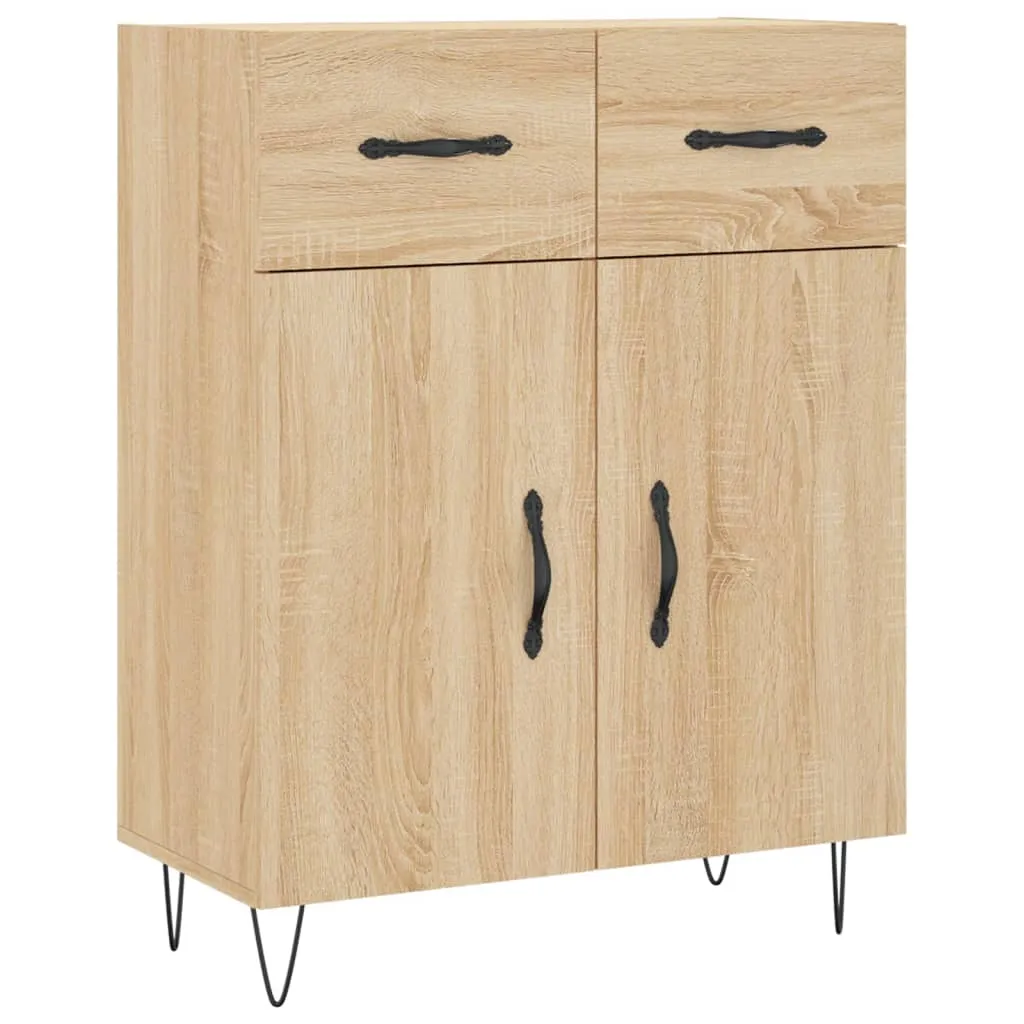 Sideboard Sonoma-Eiche 69,5x34x90 cm Holzwerkstoff Sideboard Sonoma-Eiche 69,5x34x90 cm Holzwerkstoff