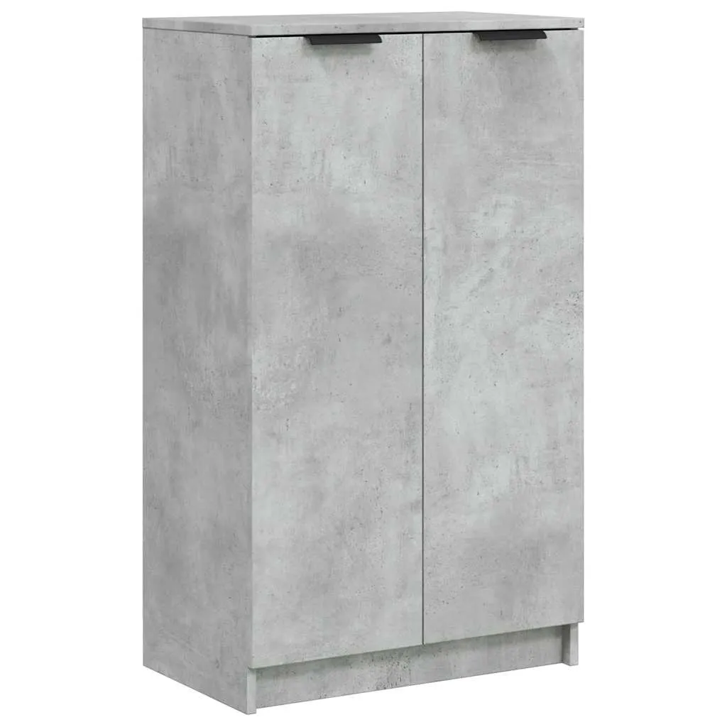 Schuhschrank Betongrau 59 x 35 x 100,5 cm – Robuster Stauraum