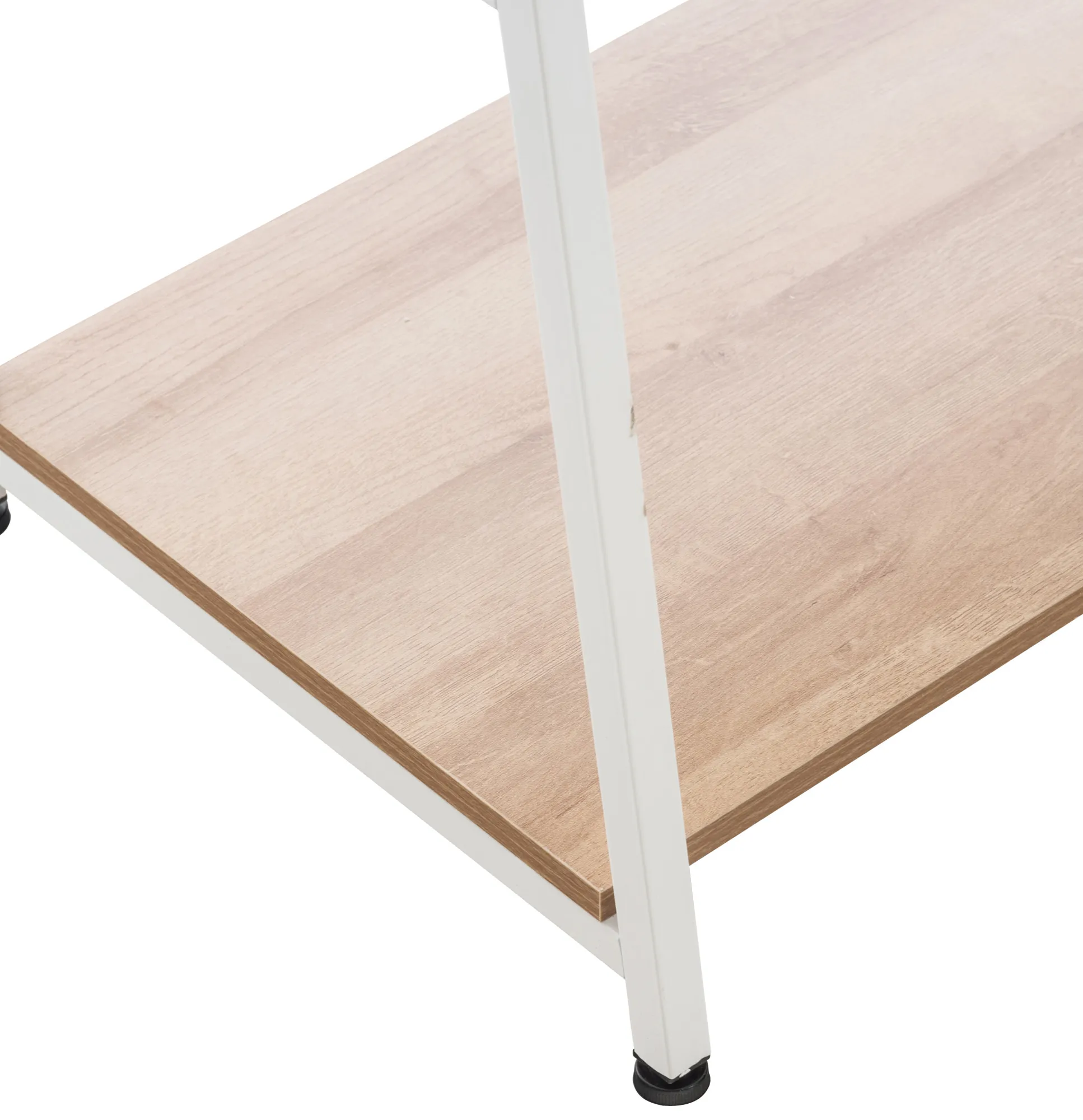 Kleiderständer Luton 167x80x44 cm natura/weiß