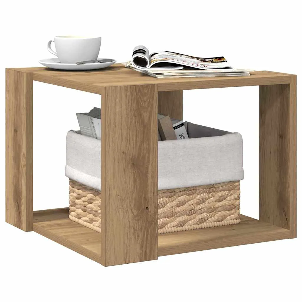 Beistelltisch 40 x 40 x 30 cm Artisan-Eiche Holzwerkstoff