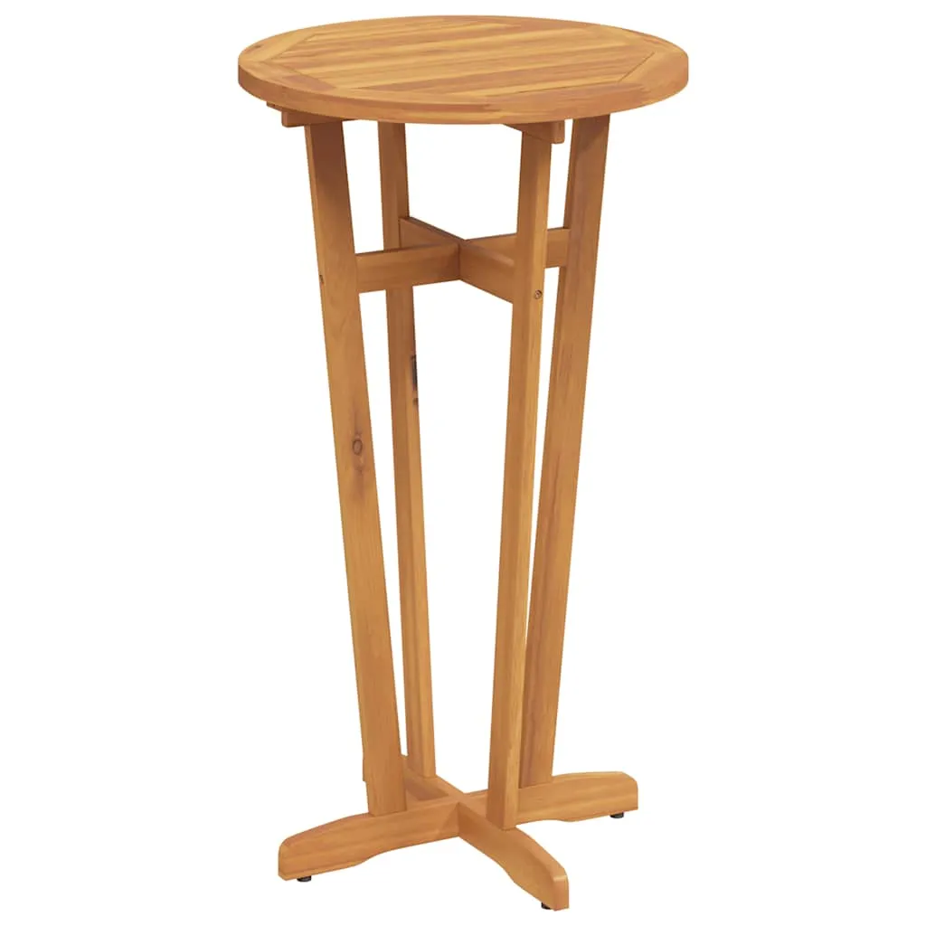 Echtholz Bartisch 60 x 105 cm für Innen- und Außenbereich