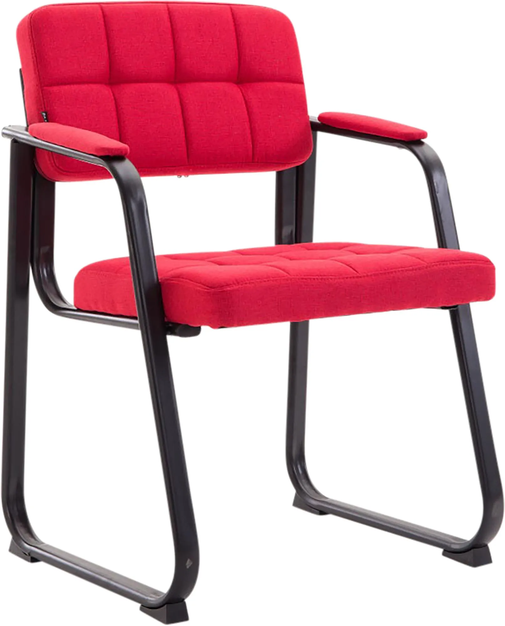 Besucherstuhl Canada B 84x59x58 cm rot