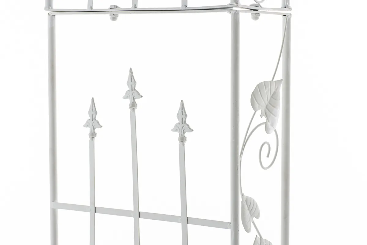 Rosenbogen Emma 247,5x146 cm weiß