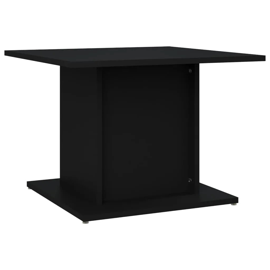 Couchtisch Schwarz 55,5x55,5x40 cm Holzwerkstoff Couchtisch Schwarz 55,5x55,5x40 cm Holzwerkstoff