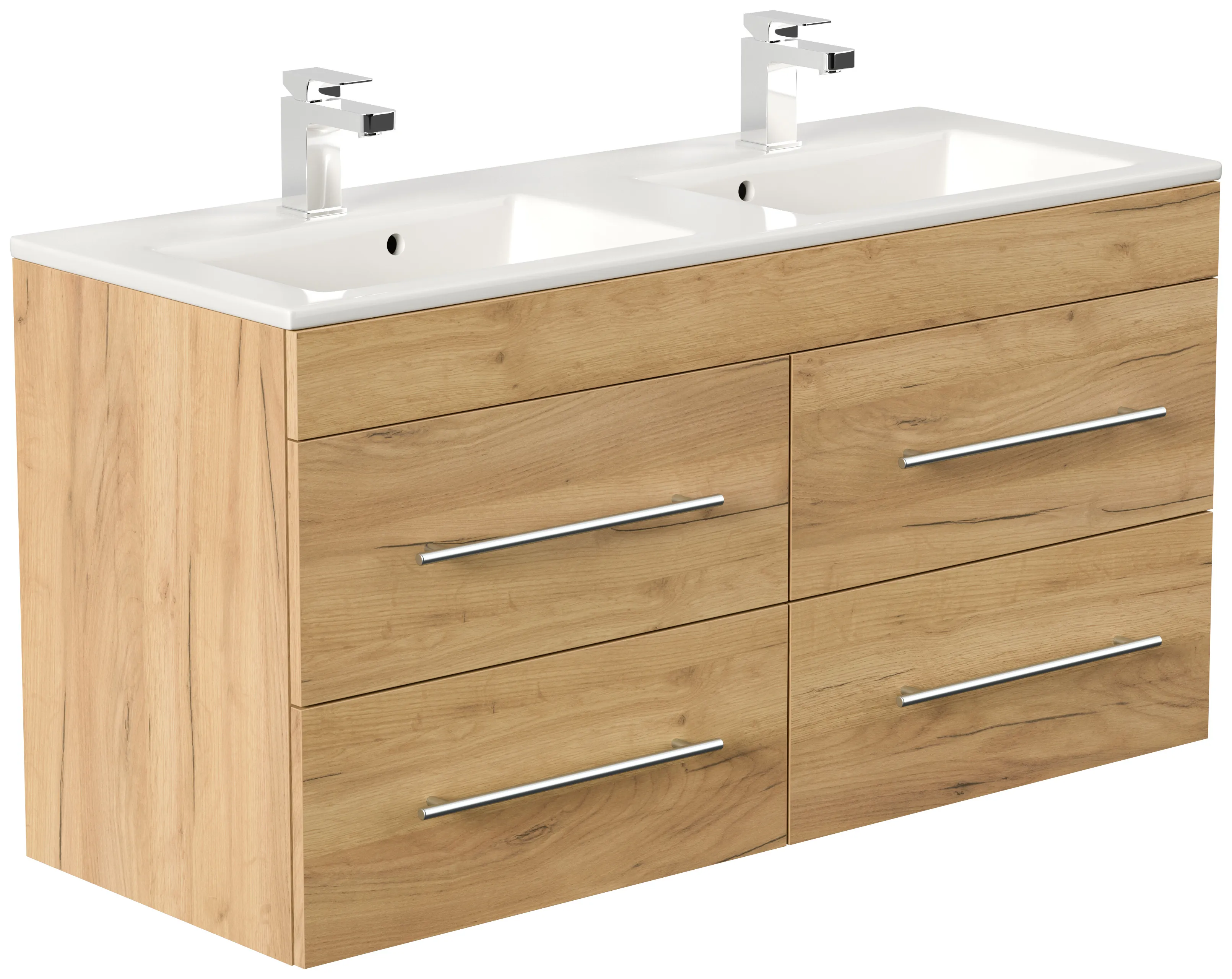 Badmöbel Homeline 120 eiche gold