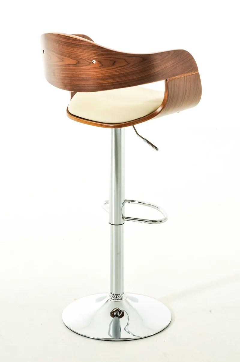 Barhocker Set Kingston 88x50x48 cm walnuss/creme