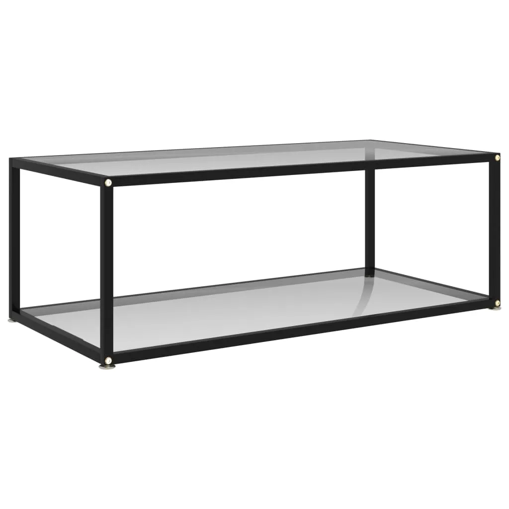 Couchtisch Transparent 100x50x35 cm Hartglas Couchtisch Transparent 100x50x35 cm Hartglas