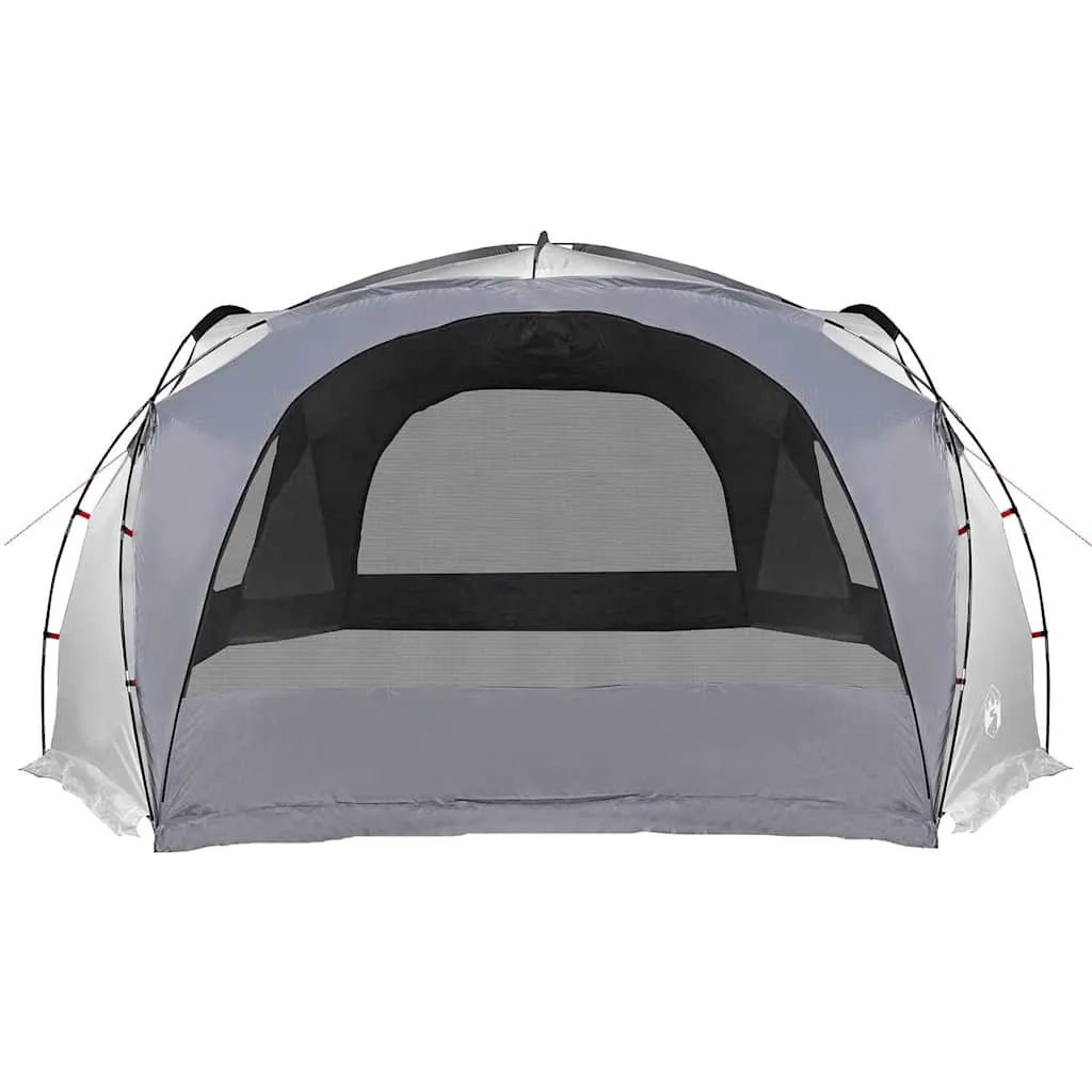 Wasserdichtes Partyzelt 455x455x240 cm in Weiß und Grau