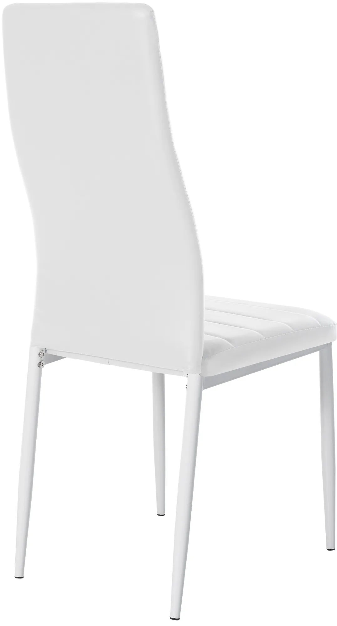 6er Set Esszimmerstühle Mayfair 99x41,5x40 cm Weiß