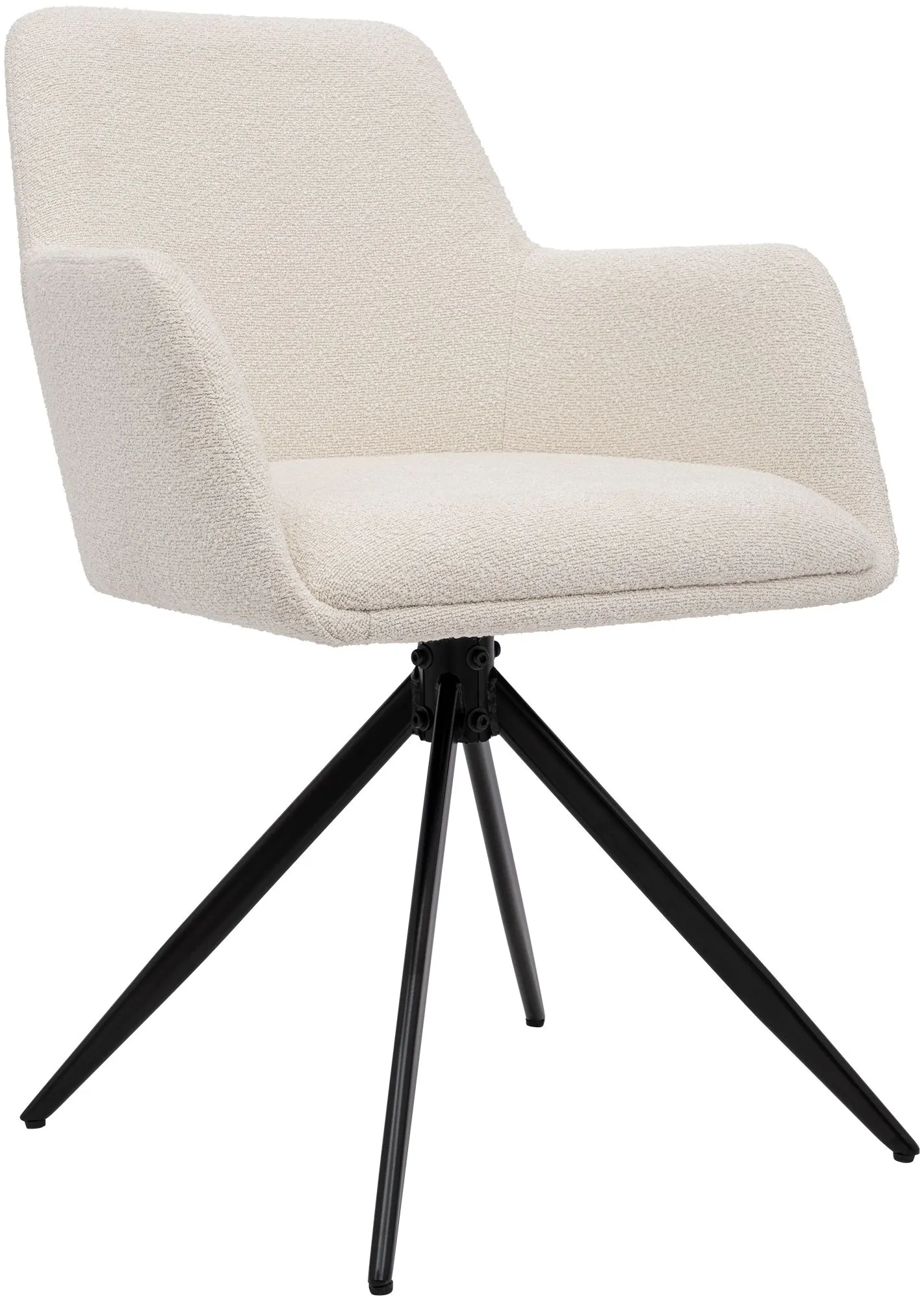 Esszimmerstuhl Olema 82x56x58 cm creme