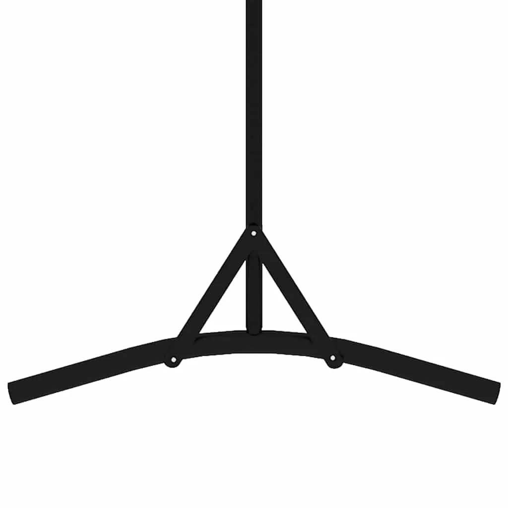 Vielseitiger Raumteiler 175 x 180 cm in Schwarz