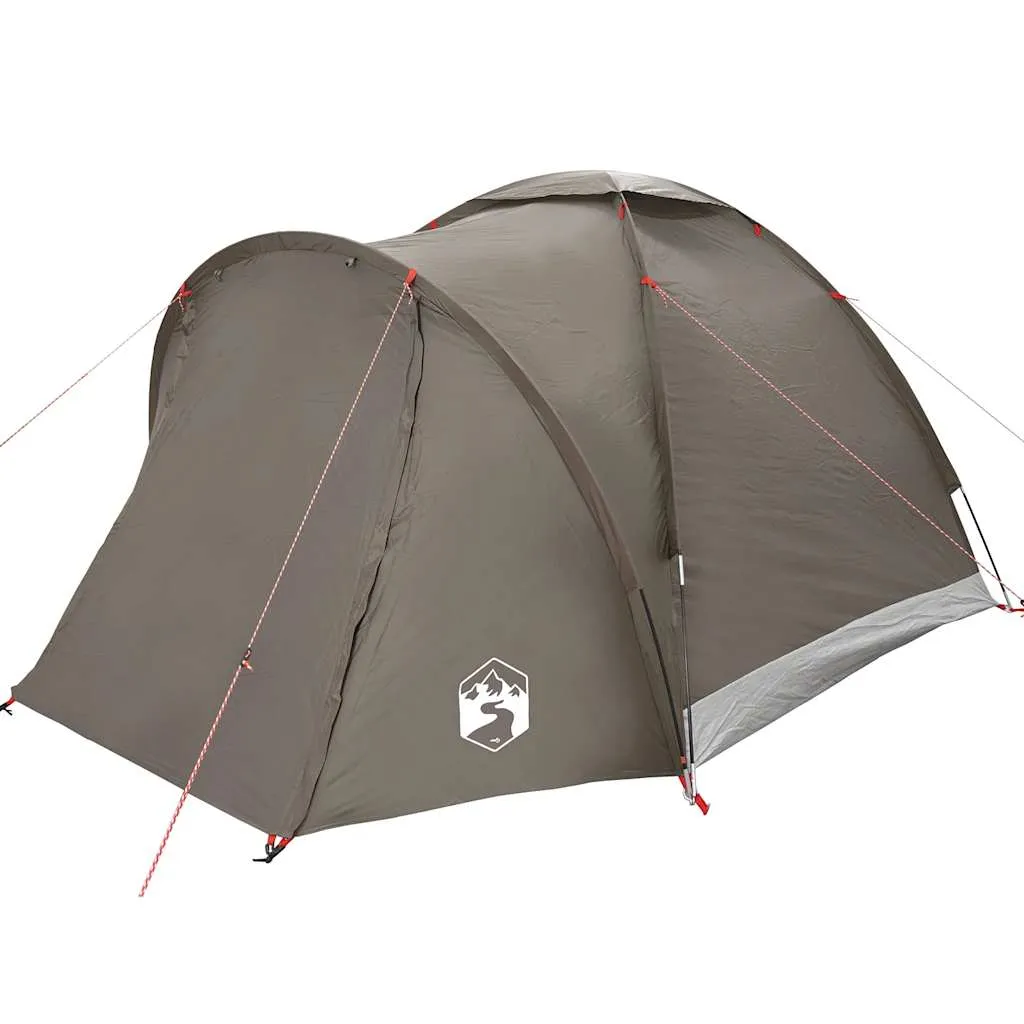 Angelzelt Campingzelt 310x226x153 cm Braun wasserdicht