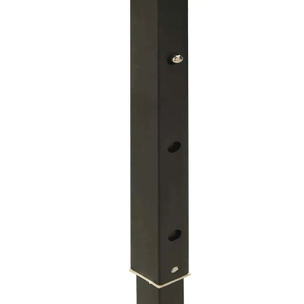 Faltbares Partyzelt 197,5 x 197,5 x 234 cm in Anthrazit