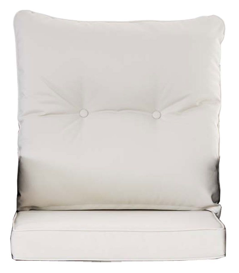 10er Kissen Set für Sitzgruppe Fisolo creme