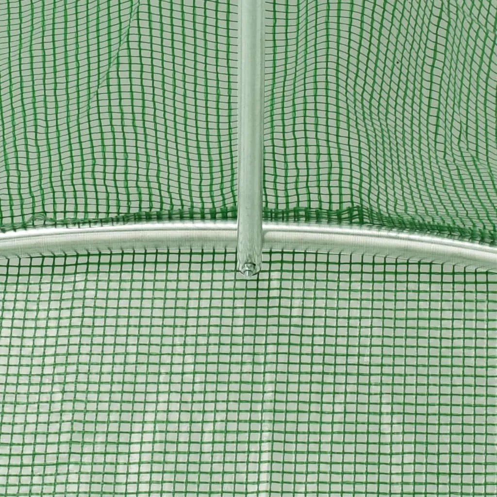 Geräumiges Gewächshaus 3x2x2m in Grün