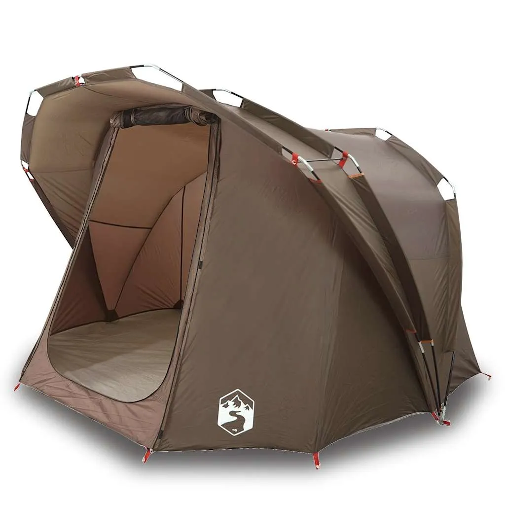 Angelzelt Campingzelt 260x276x179 cm Braun wasserdicht
