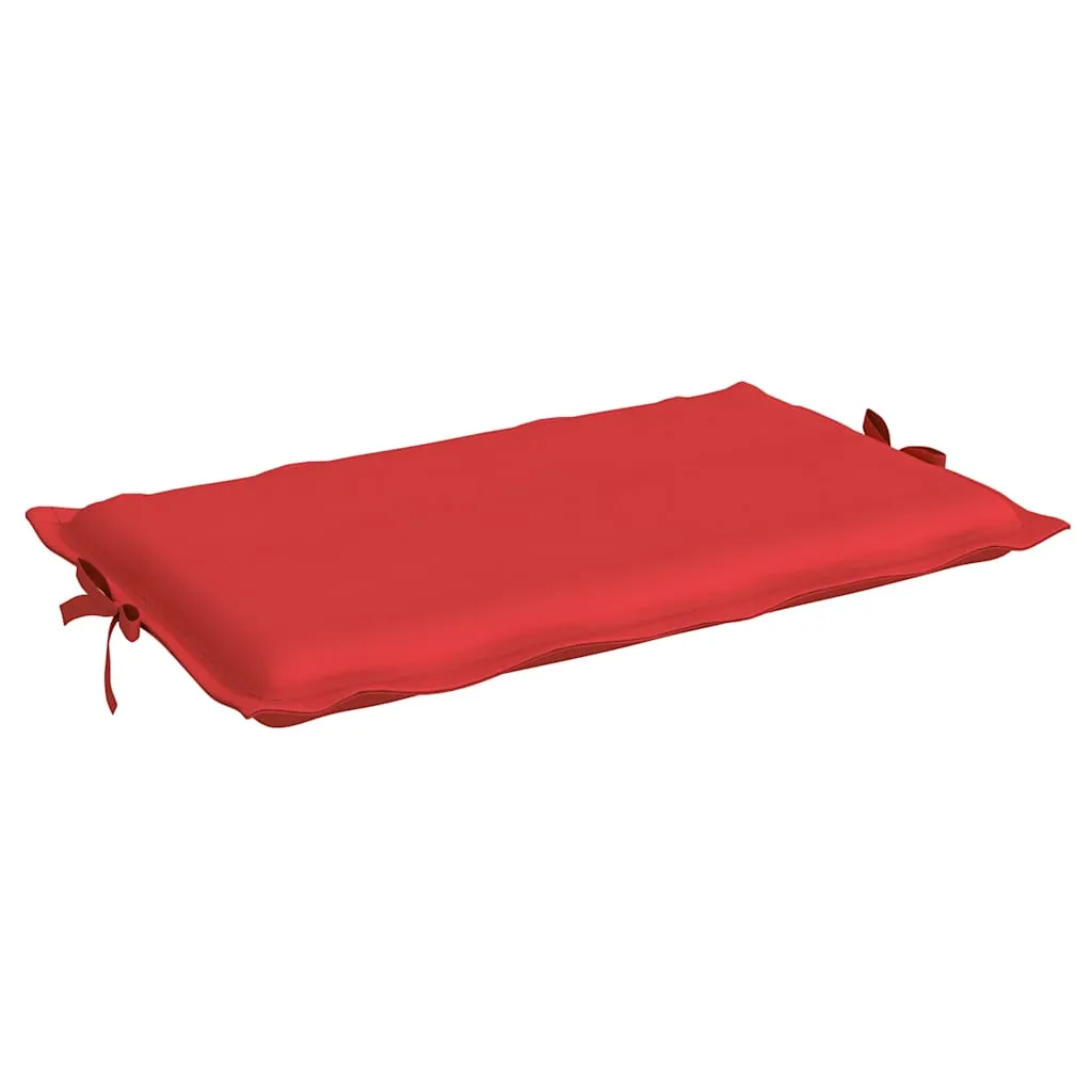 Liegenauflage Oxford-Gewebe 186x58x4 cm Rot